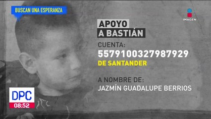 Bastián de 7 años lucha contra la leucemia; piden apoyo