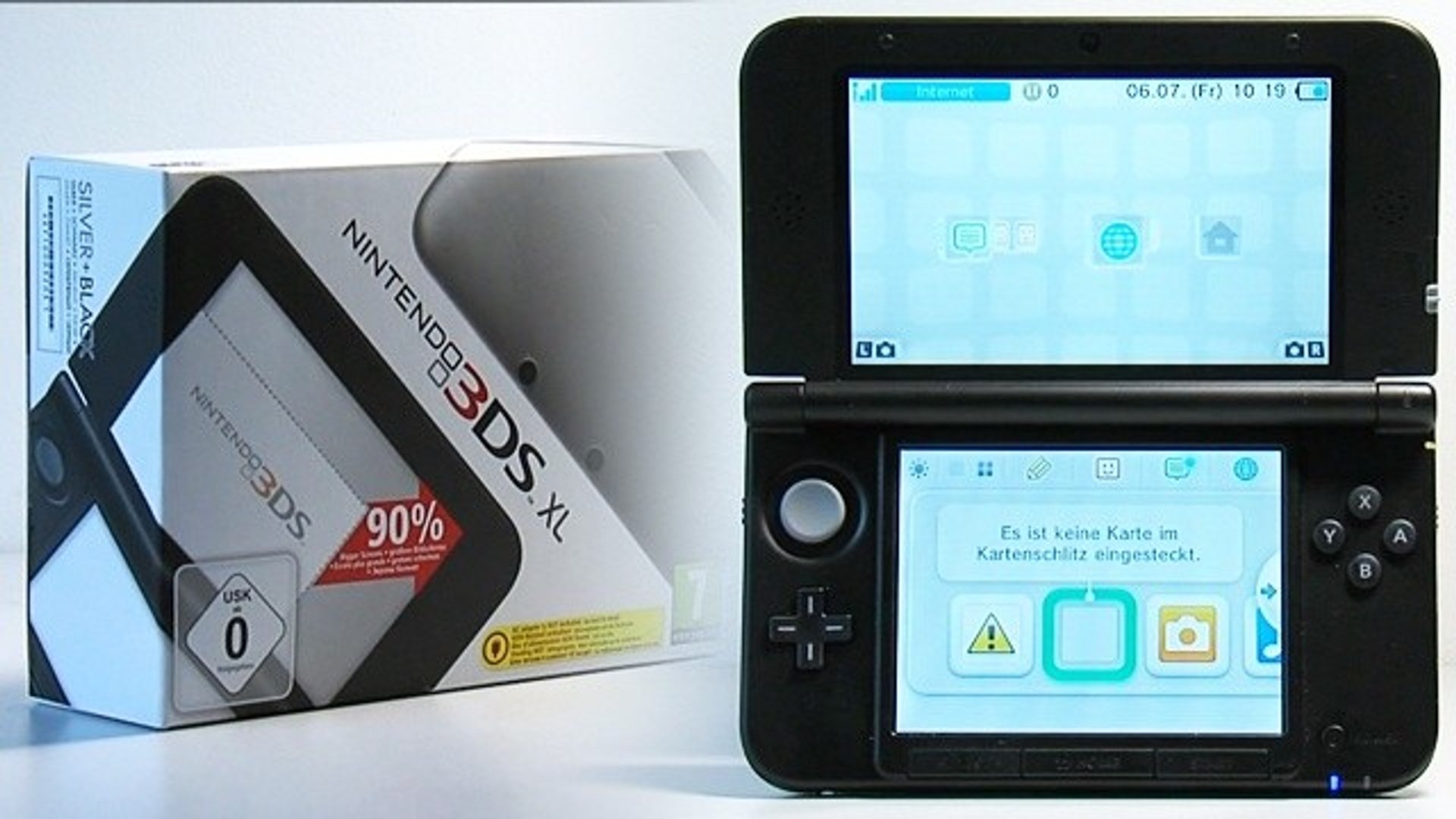 Nintendo 3DS XL - Unboxing: Der »große« 3DS ausgepackt - video Dailymotion