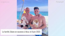 Zinedine Zidane à Ibiza : mode vacances activé, photos avec Véronique et leurs charmants garçons