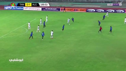هدف منتخب الجزائر الثاني ضد تنزانيا