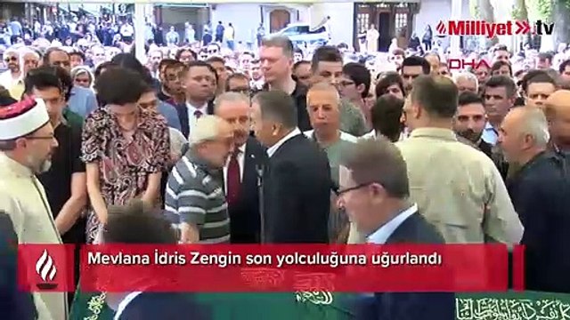 Mevlana İdris Zengin son yolculuğuna uğurlandı