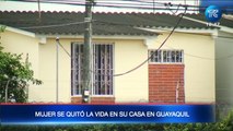Una mujer se quitó la vida con un arma de fuego en Guayaquil