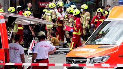 Un muerto y más de una decena de heridos atropellados por un auto en centro de Berlín