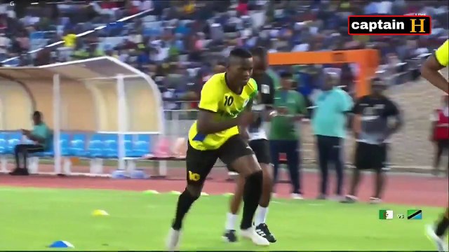 ملخص مباراة الجزائر وتنزانيا 2-0 ملخص الجزائر اليوم اهداف الجزائر اليوم هدف رامي بن سبعيني