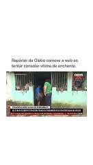 Reportera consoló y contuvo a hombre que perdió su casa en inundación: “Sé lo que estás sintiendo”