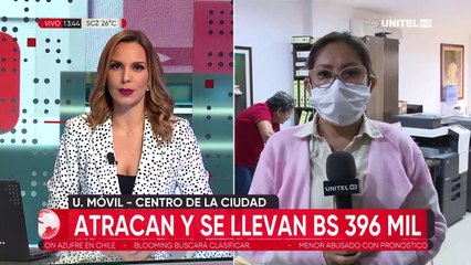 “Salió disparando”, trabajador cuenta cómo le arrebataron un maletín con Bs 396 mil afuera de una clínica