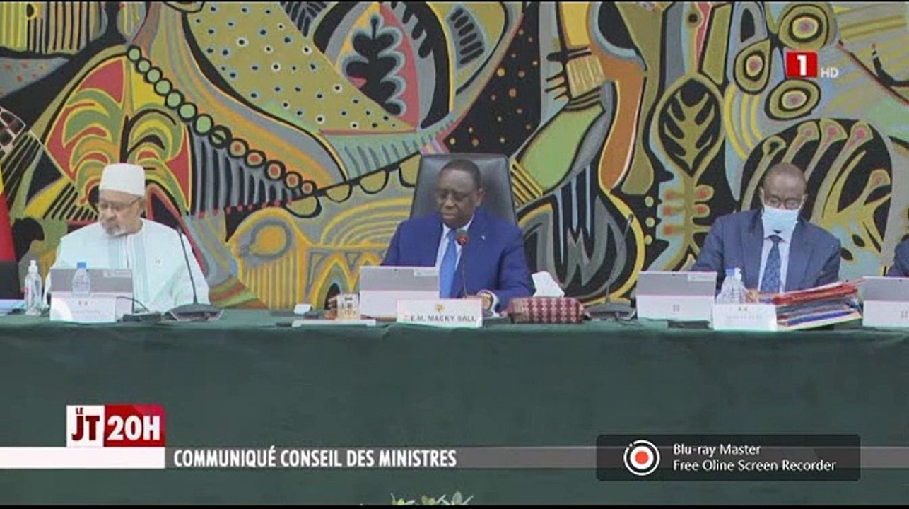 Communiqué du Conseil des ministres du 08 juin 2022 | (Vidéo -JT RTS1 20H00)