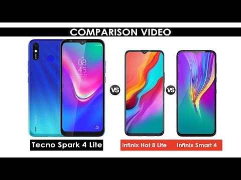 Tecno Spark 4 Lite Vs Infinix Hot 8 Lite Vs Infinix Smart 4 – Which one is Better as Comparison?
