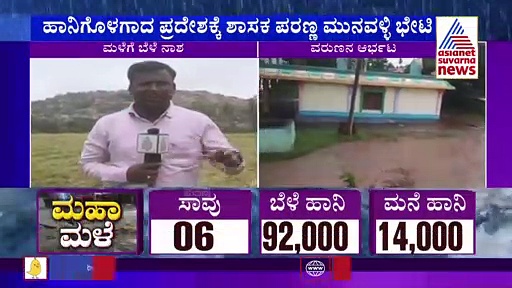 Karnataka Rain: ಸ್ವಾಮಿ, ಬೆಳೆ ಪರಿಹಾರ ಕೊಡಿ, ಶಾಸಕರ ಮುಂದೆ ರೈತರ ಮನವಿ