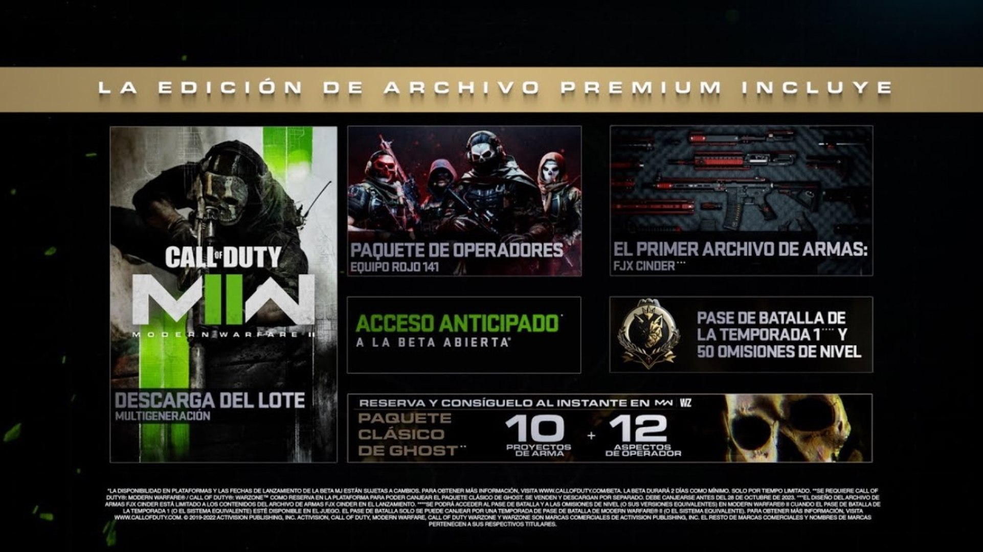 Call of Duty Modern Warfare II - Edición de archivo - Vídeo Dailymotion