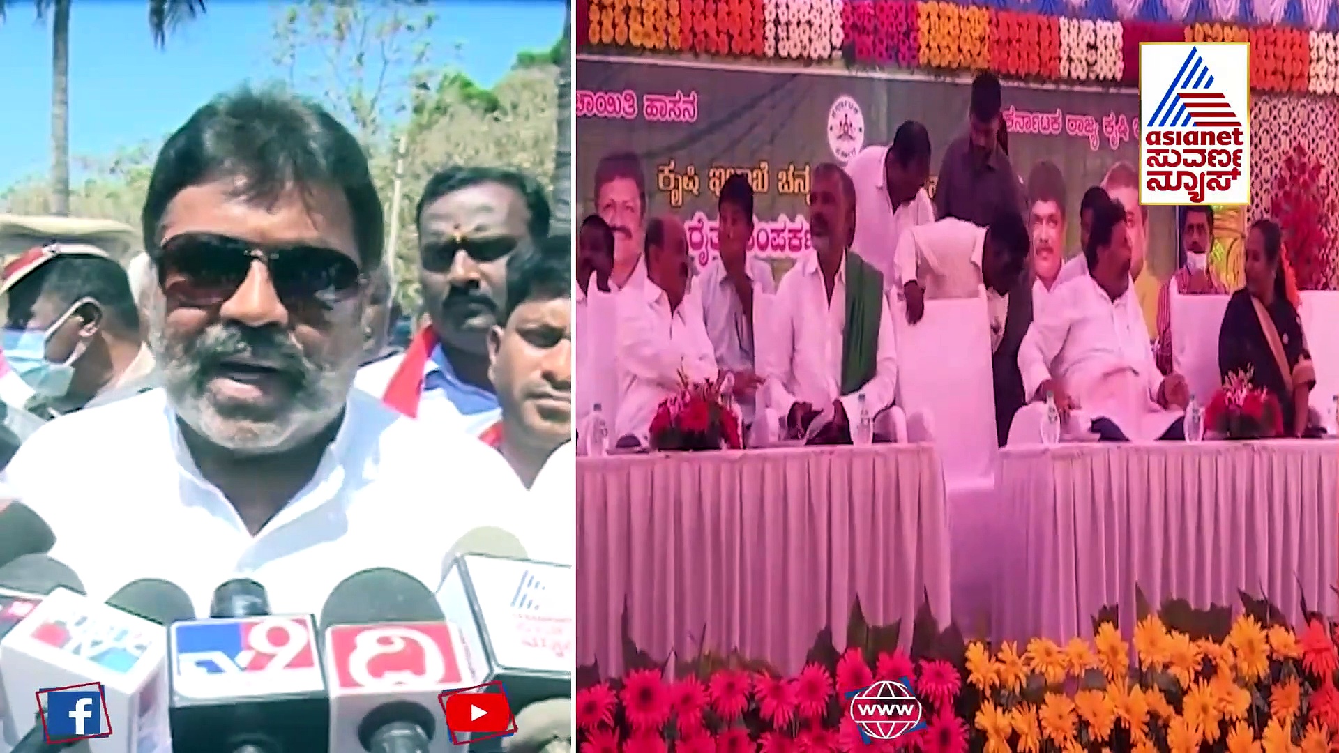 ಈಶ್ವರಪ್ಪ ಪರ ಬಿಸಿ ಪಾಟೀಲ್ ಬ್ಯಾಟಿಂಗ್, ಕಾಂಗ್ರೆಸ್ ವಿರುದ್ಧ ವಾಗ್ದಾಳಿ