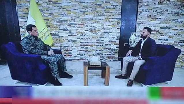 Rusya'dan skandal hamle! Terör örgüt YPG/PKK elebaşını devlet kanalına çıkardılar