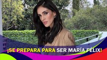 Sandra Echeverría se prepara para ser María Félix en su etapa adulta para su bioserie