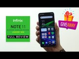 Infinix Note 11 Review | Sleekest Amoled Phone Under 30K  |  Infinix Note 11 PUBG Review