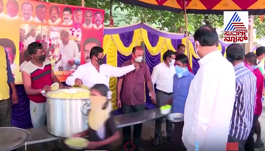 ನಿತ್ಯ ಶಾಸಕ ಮುನಿರತ್ನ, ಆರ್. ಆರ್.‌ ನಗರದಲ್ಲಿ ಹಸಿವಿಗೆ ಜಾಗವೇ ಇಲ್ಲ