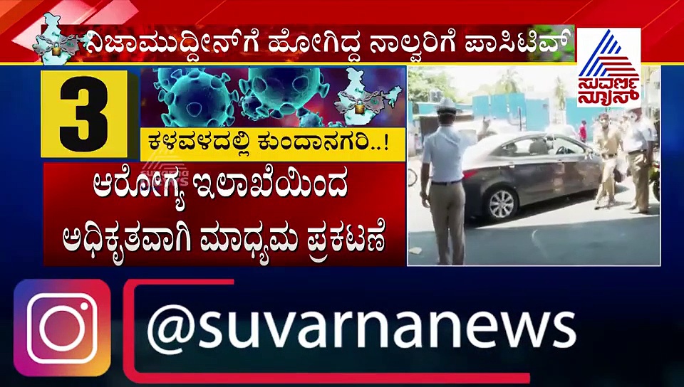 ಬೆಳಗಾವಿಯಲ್ಲಿ ಮತ್ತೆ ನಾಲ್ವರಿಗೆ ಕೊರೋನಾ ದೃಢ: ಕುಡಚಿಯಲ್ಲಿ ಹೈಅಲರ್ಟ್‌