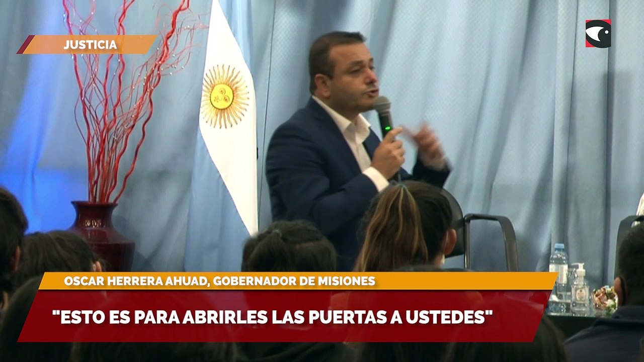 "Esto es para abrirles las puertas a ustedes"