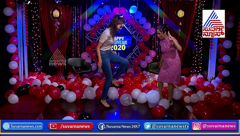ಶಾನ್ವಿ ವಿತ್ ಸುವರ್ಣ; ಹೊಸ ವರ್ಷದ ಸೆಲಬ್ರೇಶನ್‌ಗೆ ತುಂಬಿದ್ರು ಒಂದಷ್ಟು ಬಣ್ಣ!