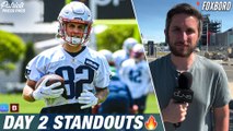 Day Two STANDOUTS from Patriots Minicamp