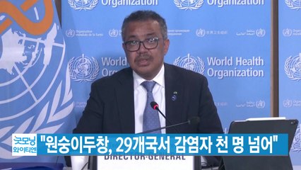 [YTN 실시간뉴스] "원숭이두창, 29개국서 감염자 천 명 넘어" / YTN