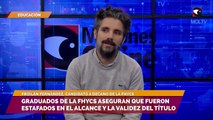 Graduados de la FHyCS aseguran que fueron estafados en el alcance y la validez del título