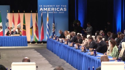 Blinken pide a los países americanos "apuntalar" sus democracias