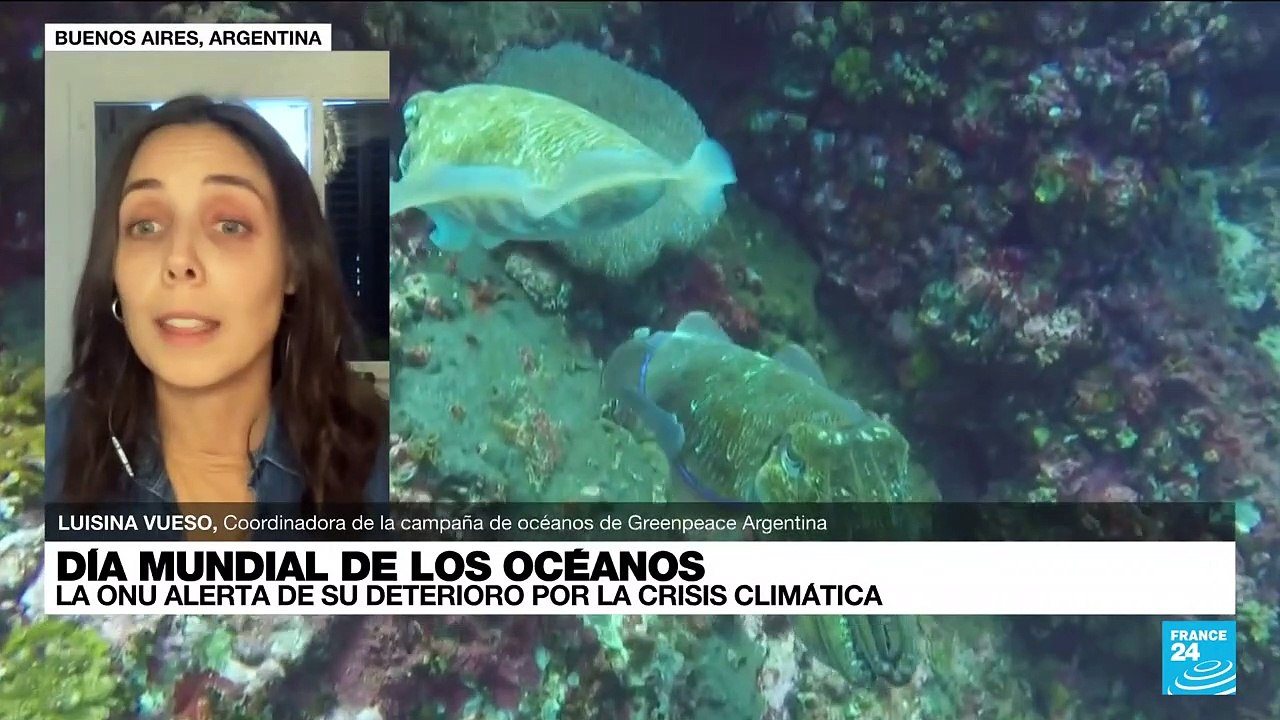 Luisina Vueso: "Nuestra vida en el planeta depende de océanos sanos"