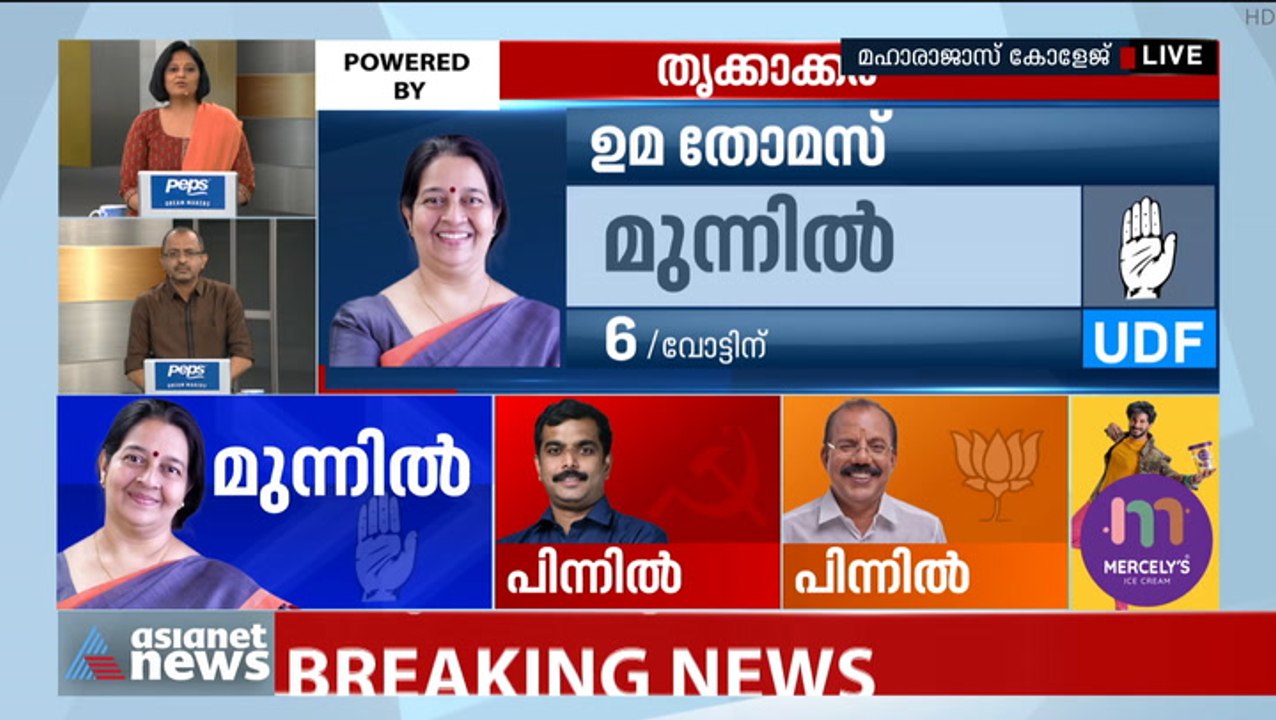 യുഡിഎഫിന് ആദ്യ ലീഡ്