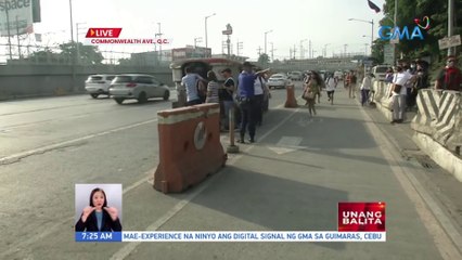 Mga naghihintay ng masasakyan sa Commonwealth Ave., tinutulungan ng MMDA| UB