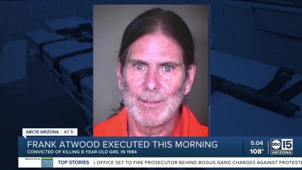 Arizona executes inmate for 1984 killing of 8-year-old girl