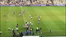 Fechou o tempo! Jogadores de Fluminense e Atlético-MG entram em confusão no intervalo