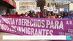 Con protesta en Los Ángeles, activistas piden que se respeten los derechos de los migrantes