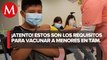 Inicia jornada de vacunación contra covid-19 en menores de 12 a 17 años; Tamaulipas