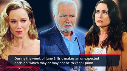 The Bold and The Beautiful Spoilers_ Eric Scares The Bejesus Out Of Quinn