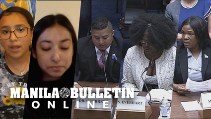 Families of mass shooting victims testify before US Congress