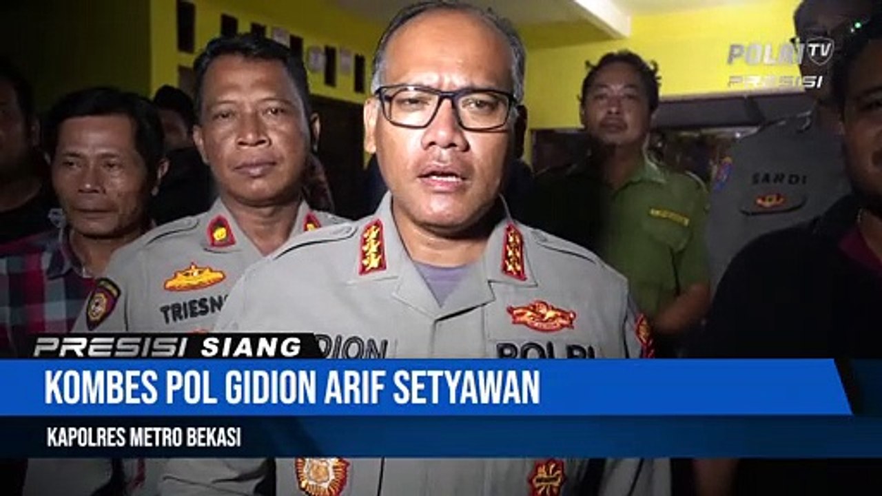 Kapolres Metro Bekasi Turun Langsung CEK TKP Curanmor di Cikarang Barat