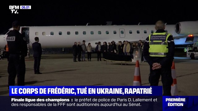 Le corps de notre journaliste Frédéric Leclerc-Imhoff, tué en Ukraine, rapatrié cette nuit à Paris