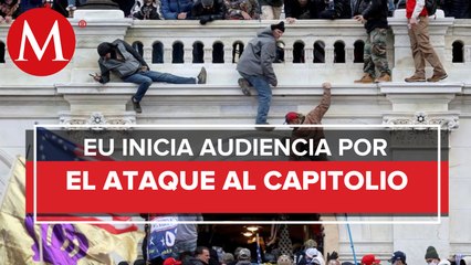 Iniciarán audiencia por el ataque al Capitolio en EU