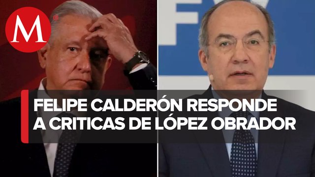 Bendito Dios no somos iguales: Calderón a AMLO; mi gobierno combatió la delincuencia