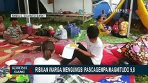 Dampak Gempa Mamuju, Ribuan Warga Mengungsi di Posko Pengungsian Stadion Manakarra