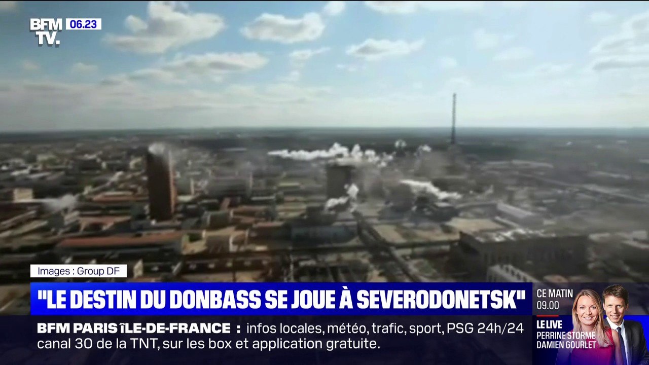 Guerre en Ukraine: pour Volodymyr Zelensky, "le destin du Donbass se joue à Severodonetsk"