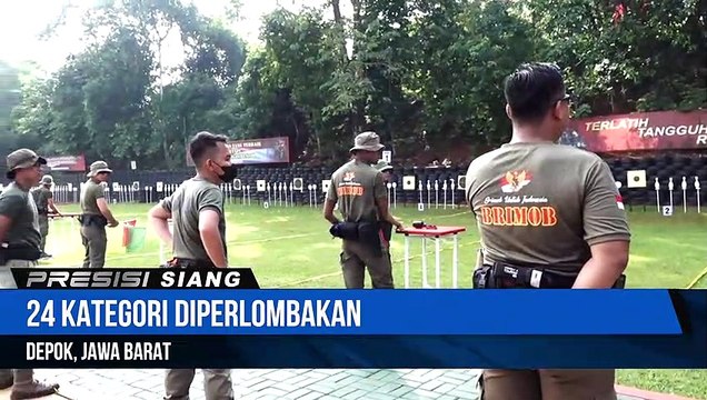Lomba Menembak Dalam Rangka Hari Bhayangkara ke 76