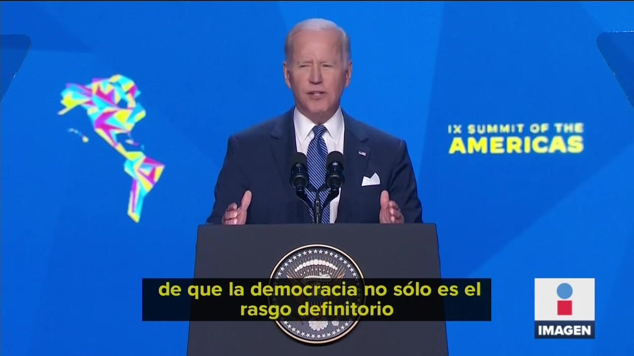 Biden inaugura Cumbre de las Américas en Los Ángeles