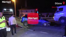 Kırmızı ışıkta geçen otomobil cipe çarptı: 4 yaralı