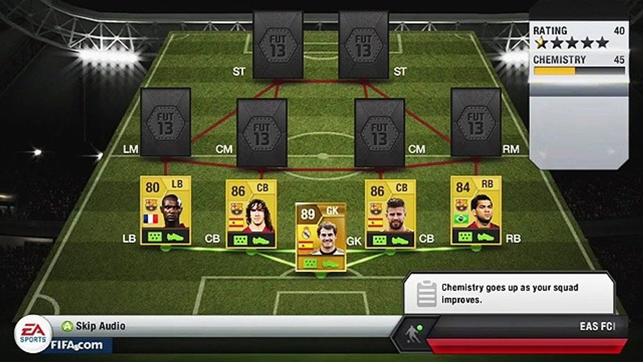 Fifa 13 - trailer zum ultimate-team-modus