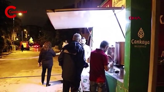 Ankara'da istinat duvarı yıkıldı: 4 apartman, 1 gecekondu tahliye edildi