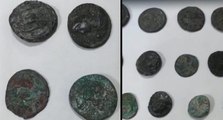 İzmir’de Roma dönemine ait 61 sikke ele geçirildi