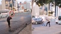 İstanbul’da şaşırtan olay: Kargalar insanlara saldırdı