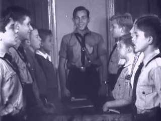 Amerikadeutscher Bund -  Camp Highland (youth camp) near Windham, New York USA (1938)