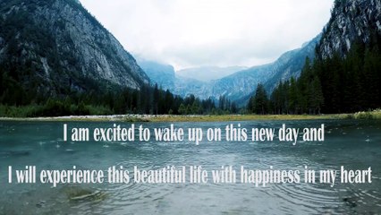 relaxation music to calm the mind and affirmations to be successful